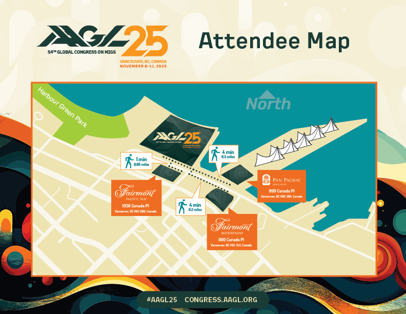 Vancouver Convention Centre Area Map